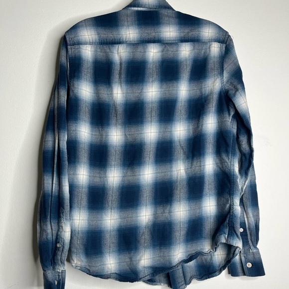 Slate & Stone Plaid Flannel Button Up Shirt Small - Picture 6 of 9